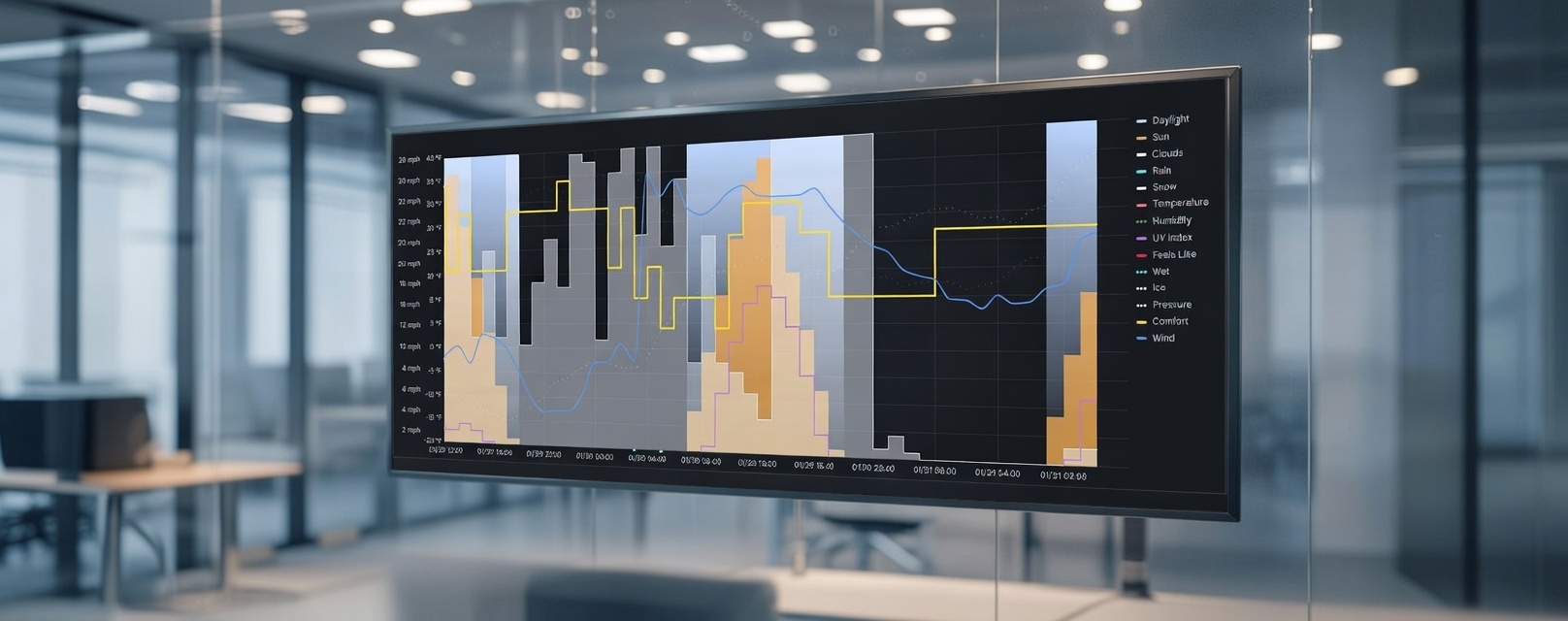Weacodi in an office display prototype
